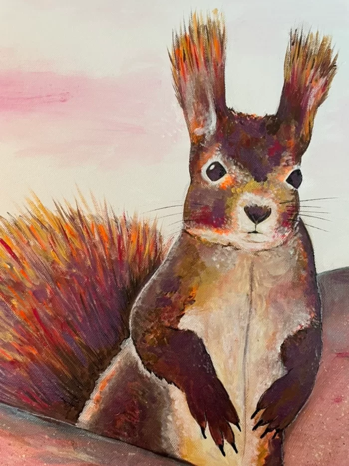 Einsames Eichhörnchen in der Wüste – Bild 5