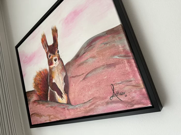 Einsames Eichhörnchen in der Wüste – Bild 3