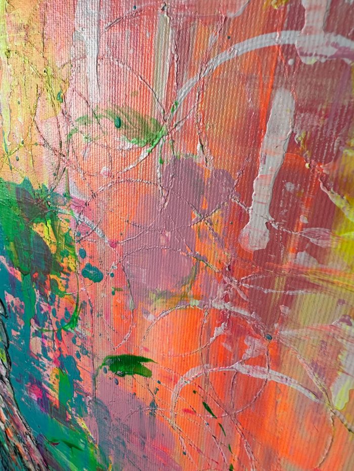 Abstraktion einer Eule mit Neon – Bild 9