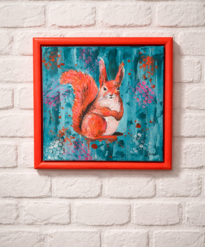 Knuffiges Eichhörnchen