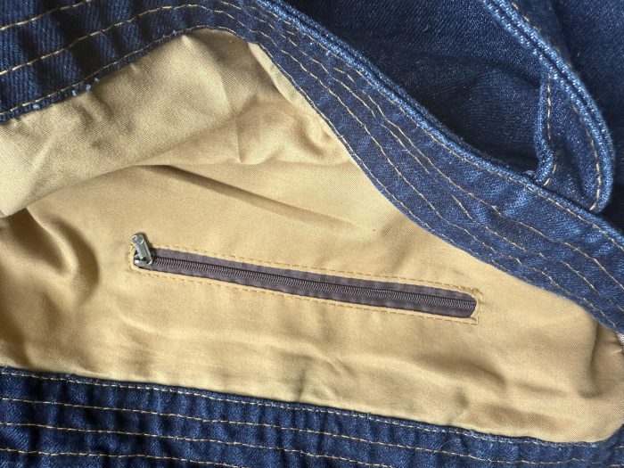Großer Damen Shopper in Dunkel Denim - Hirsch – Bild 3