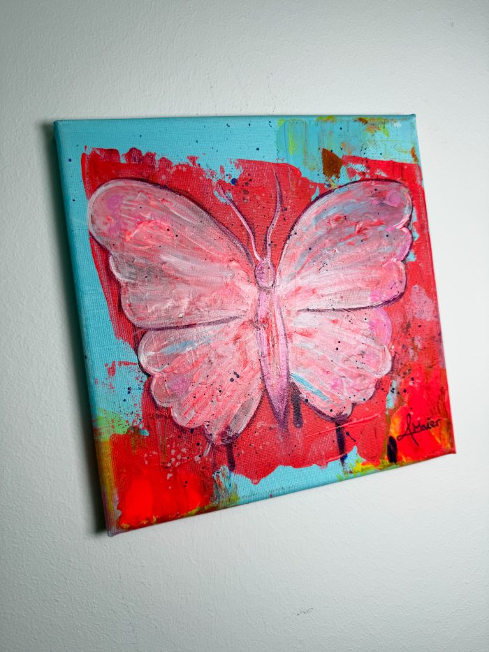 Neon Schmetterling Mini – Bild 5
