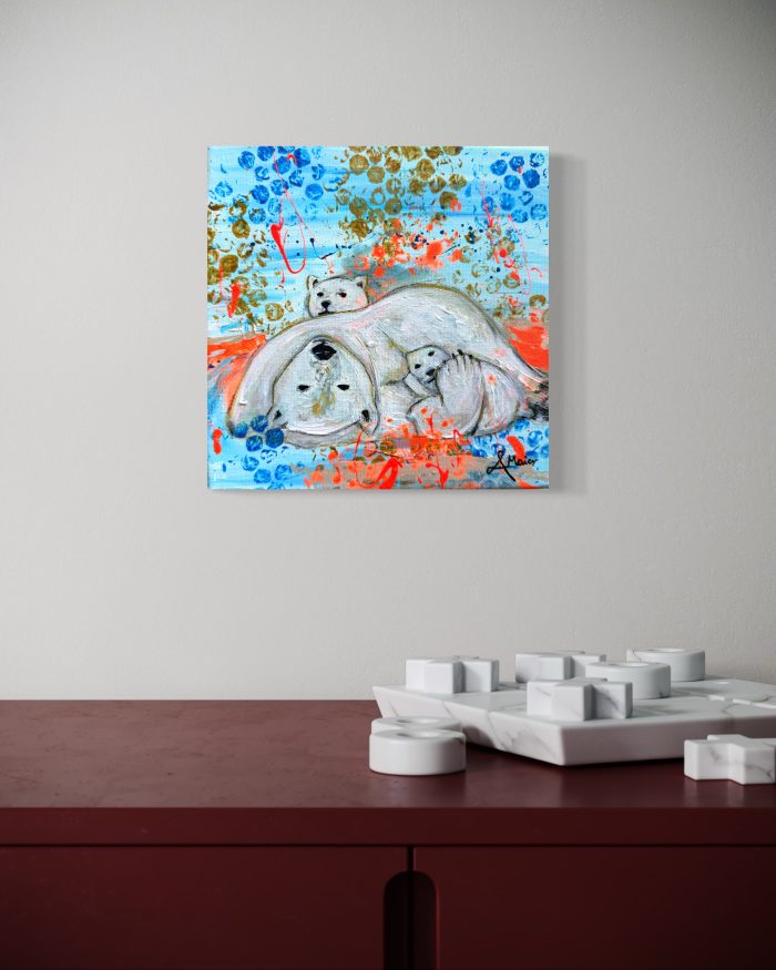 Mini Polarbär Familie – Bild 2