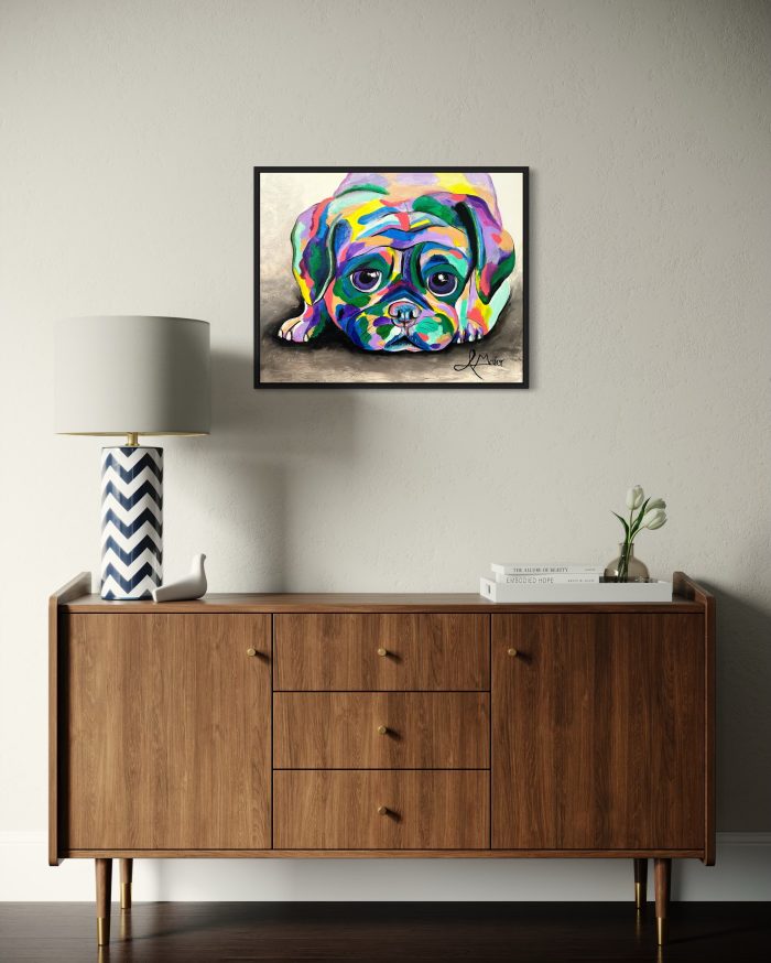 Farbenreicher Mops – Bild 2