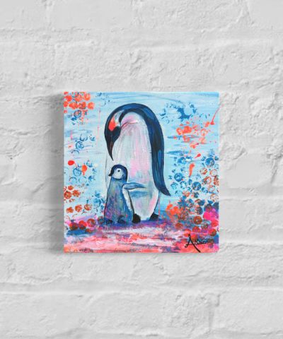 Mini Pinguin Familie