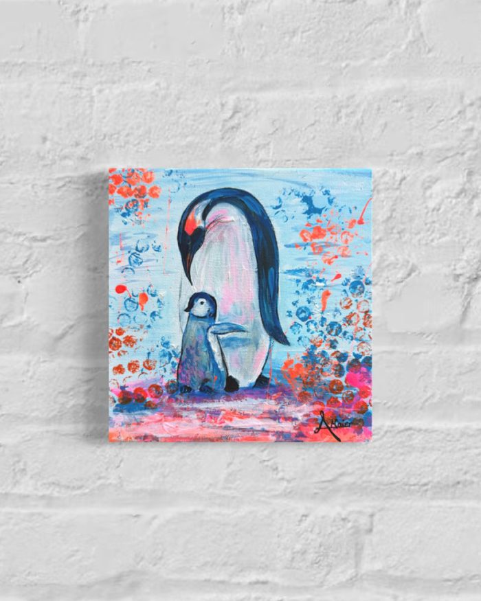 Mini Pinguin Familie