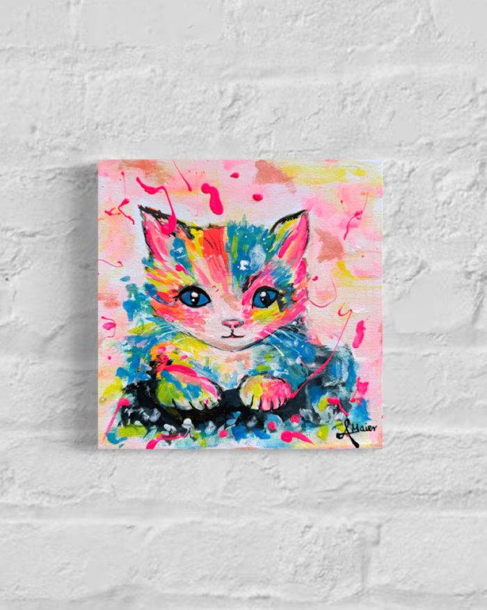 Farbenreiche Mitzekatz