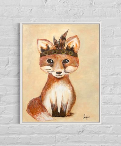 Kleiner Boho Fuchs