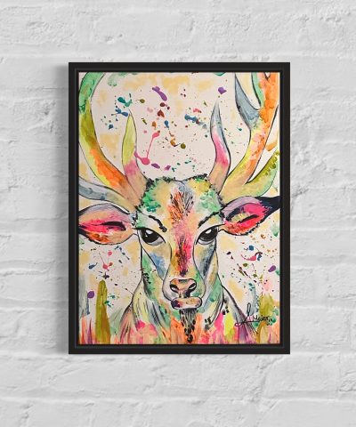 Der kleine Neonhirsch