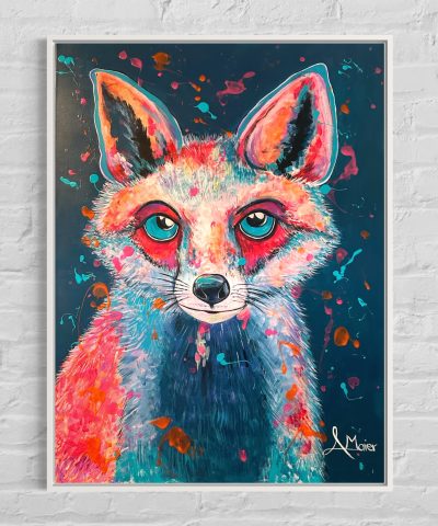 Frecher Babyfuchs
