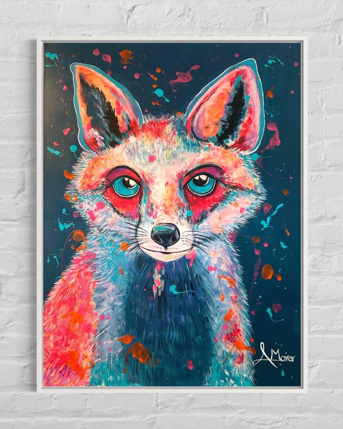 Frecher Babyfuchs