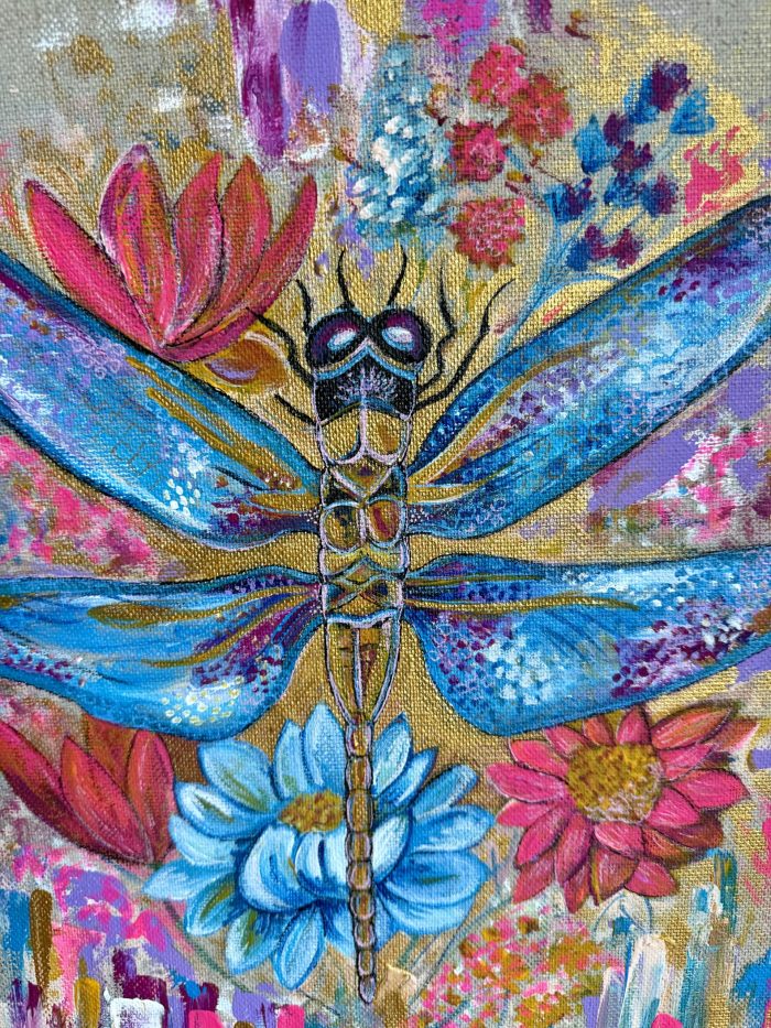 Die Libelle im Sommergarten – Bild 3