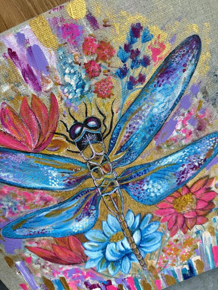 Die Libelle im Sommergarten – Bild 9