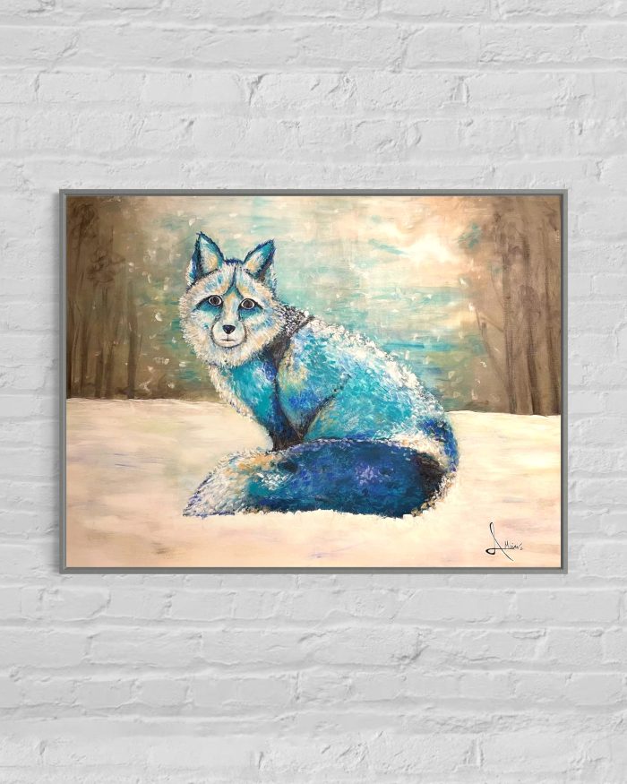 Kleiner Fuchs im Schnee