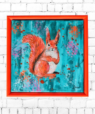 Knuffiges Eichhörnchen