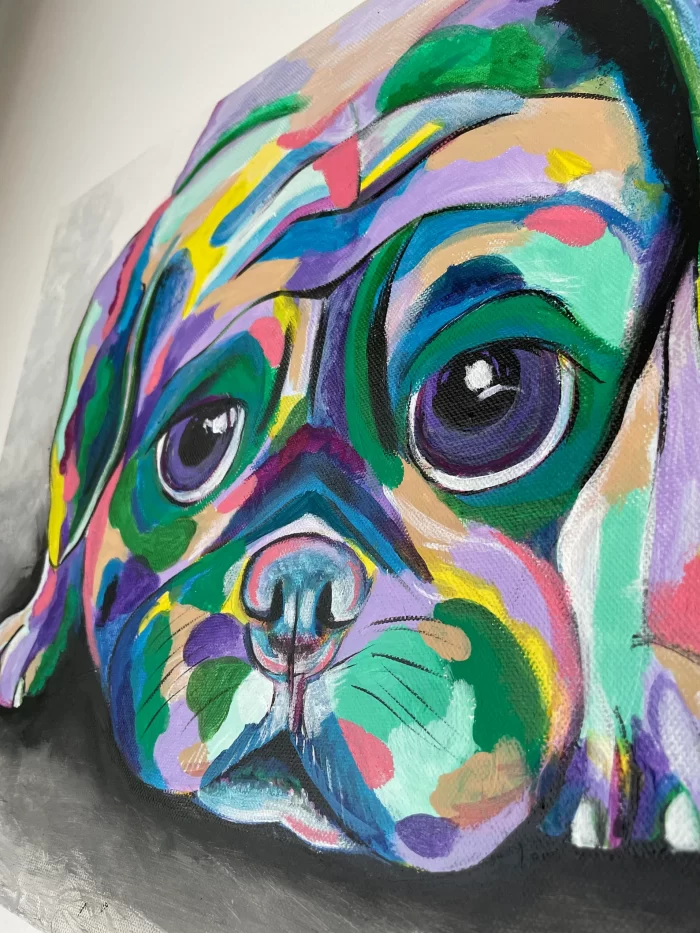 Farbenreicher Mops – Bild 5