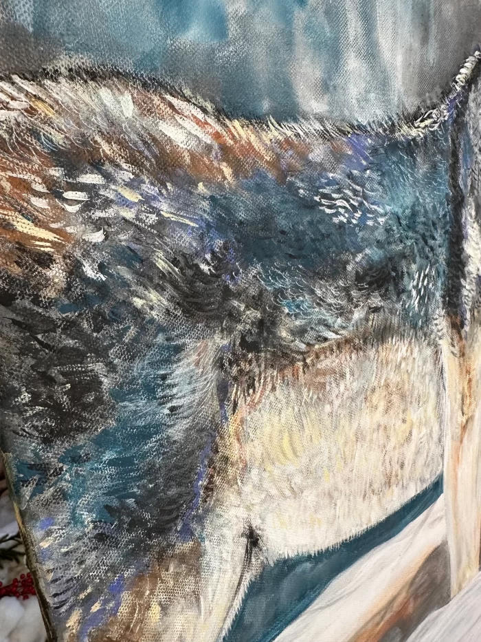 Wolf In the Winter Landscape – Bild 6