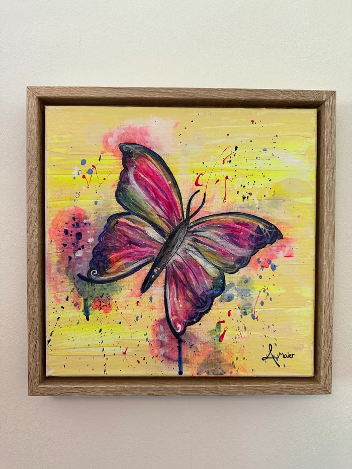 Der fliegende Schmetterling in Neonpracht – Bild 3