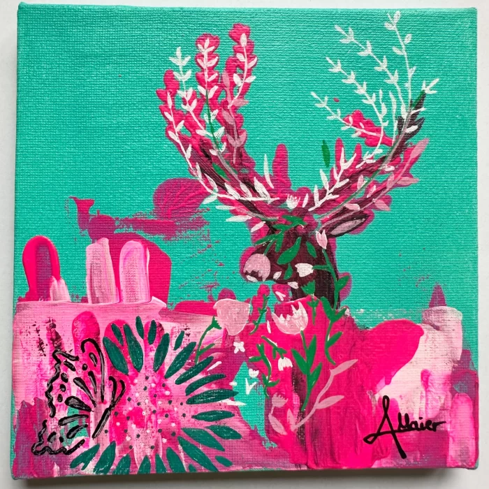 Modern Art Hirsch – Bild 3