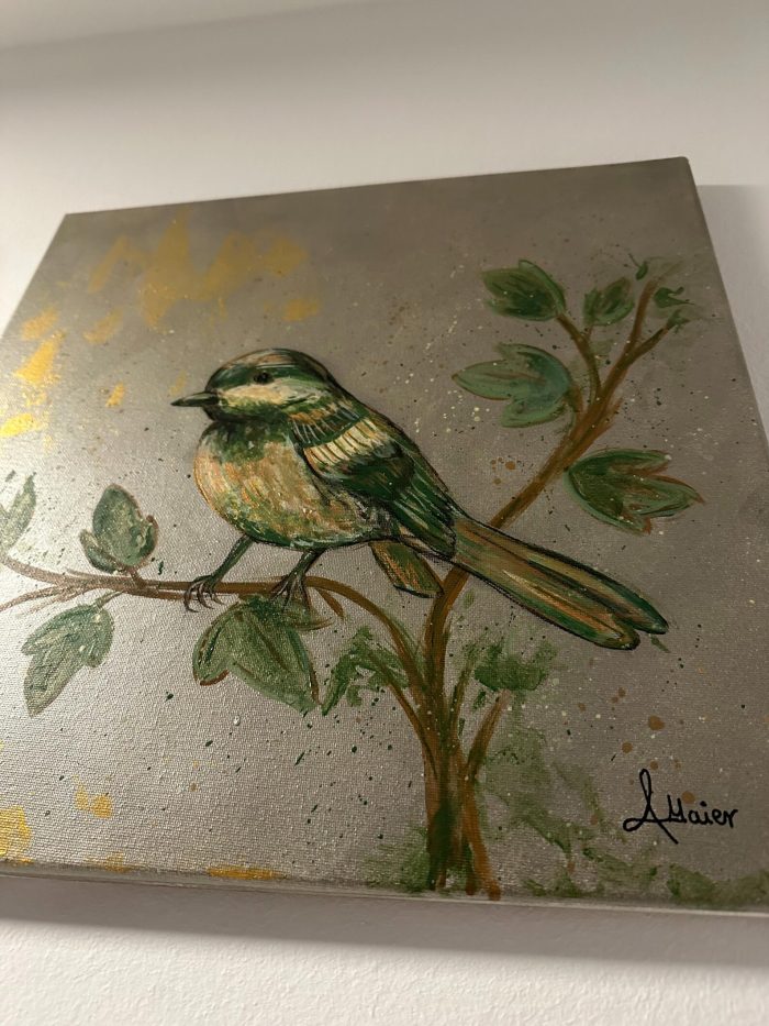 Vögelchen in Champagner und Gold – Bild 4