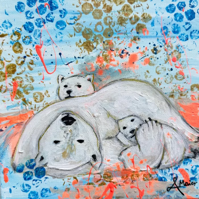 Mini Polarbär Familie – Bild 5