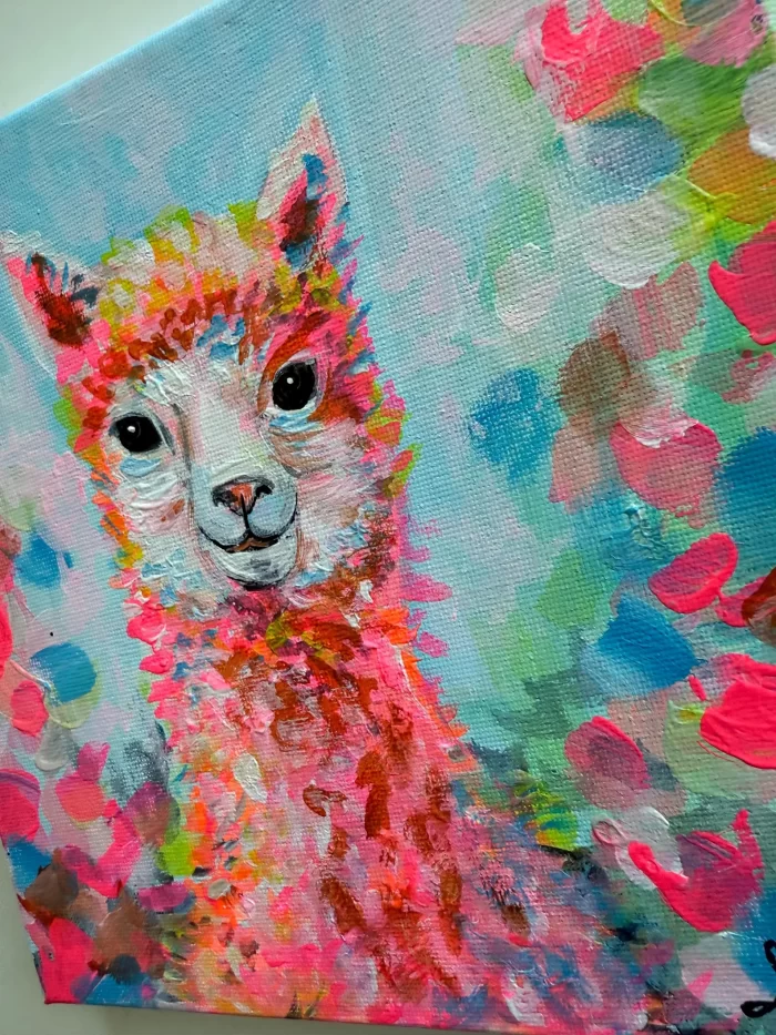 Das pinke Alpaka Baby – Bild 4