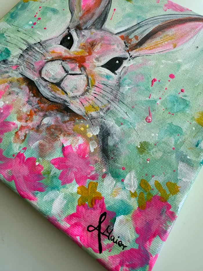 Hase in der Blumenwiese – Bild 4