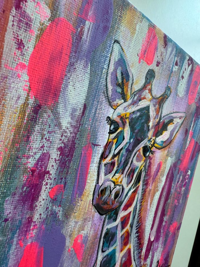 Farbenreiches Giraffen Mini – Bild 4