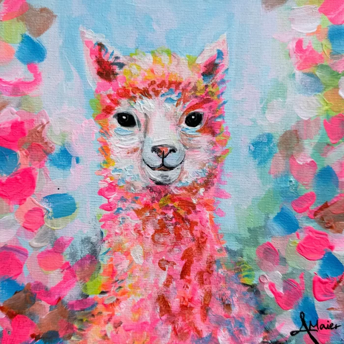 Das pinke Alpaka Baby – Bild 3
