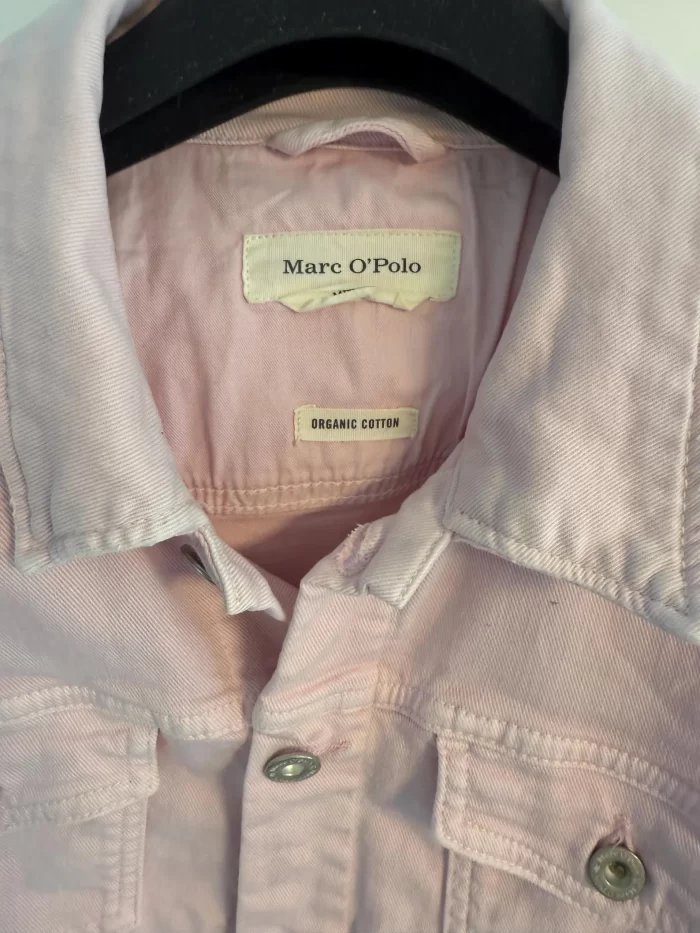 Rosa Jeansjacke mit bunten Hasen – Bild 5