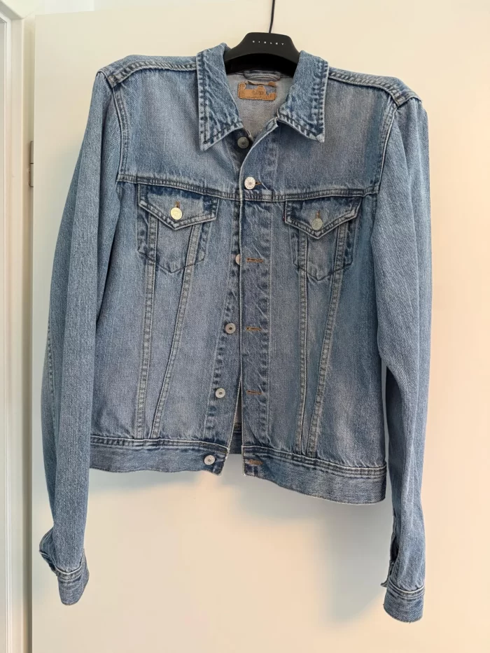 Denim Jeansjacke mit Schildkröte – Bild 5