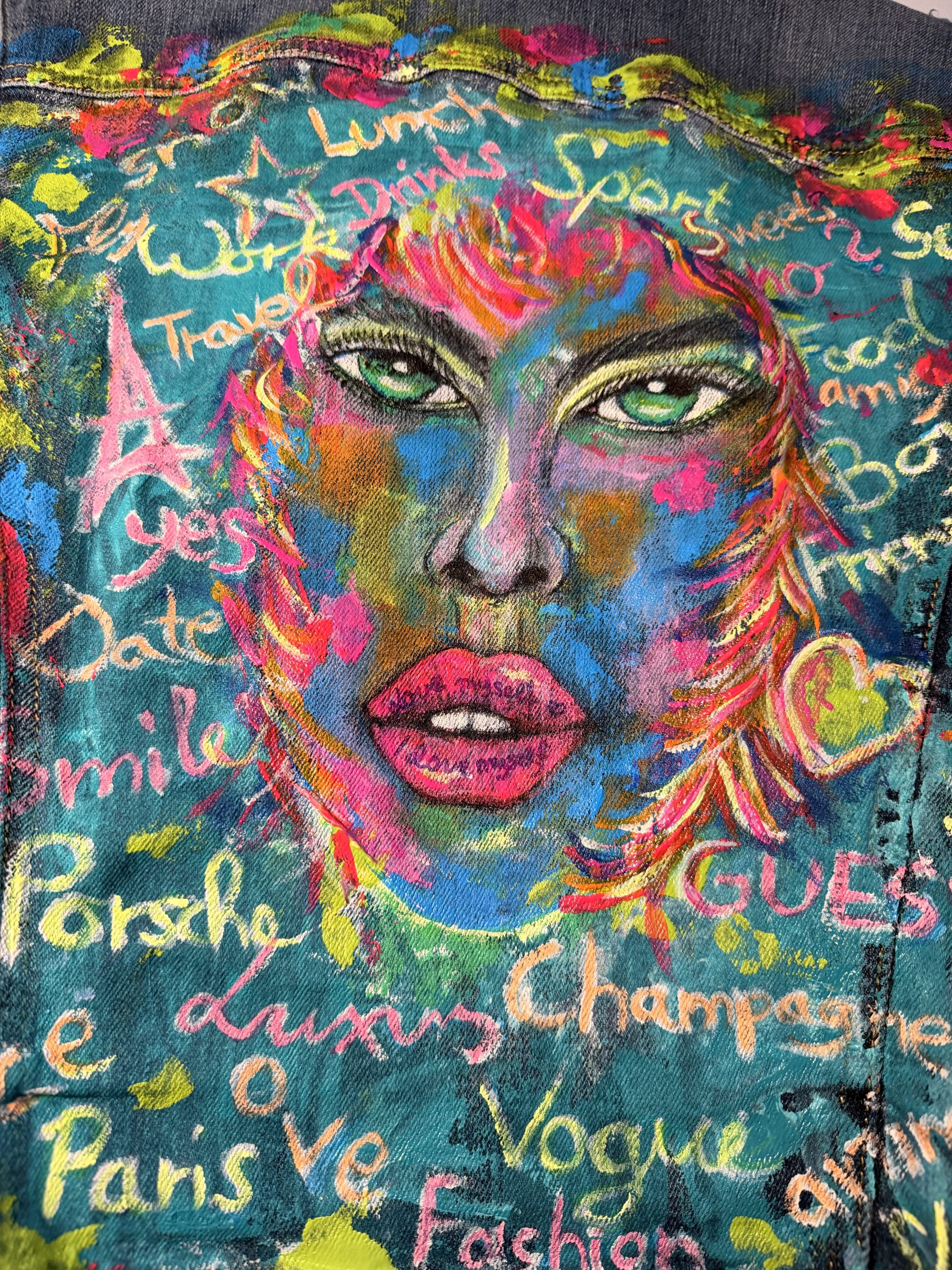 Knallige Guess Jeansjacke Woman – Bild 8