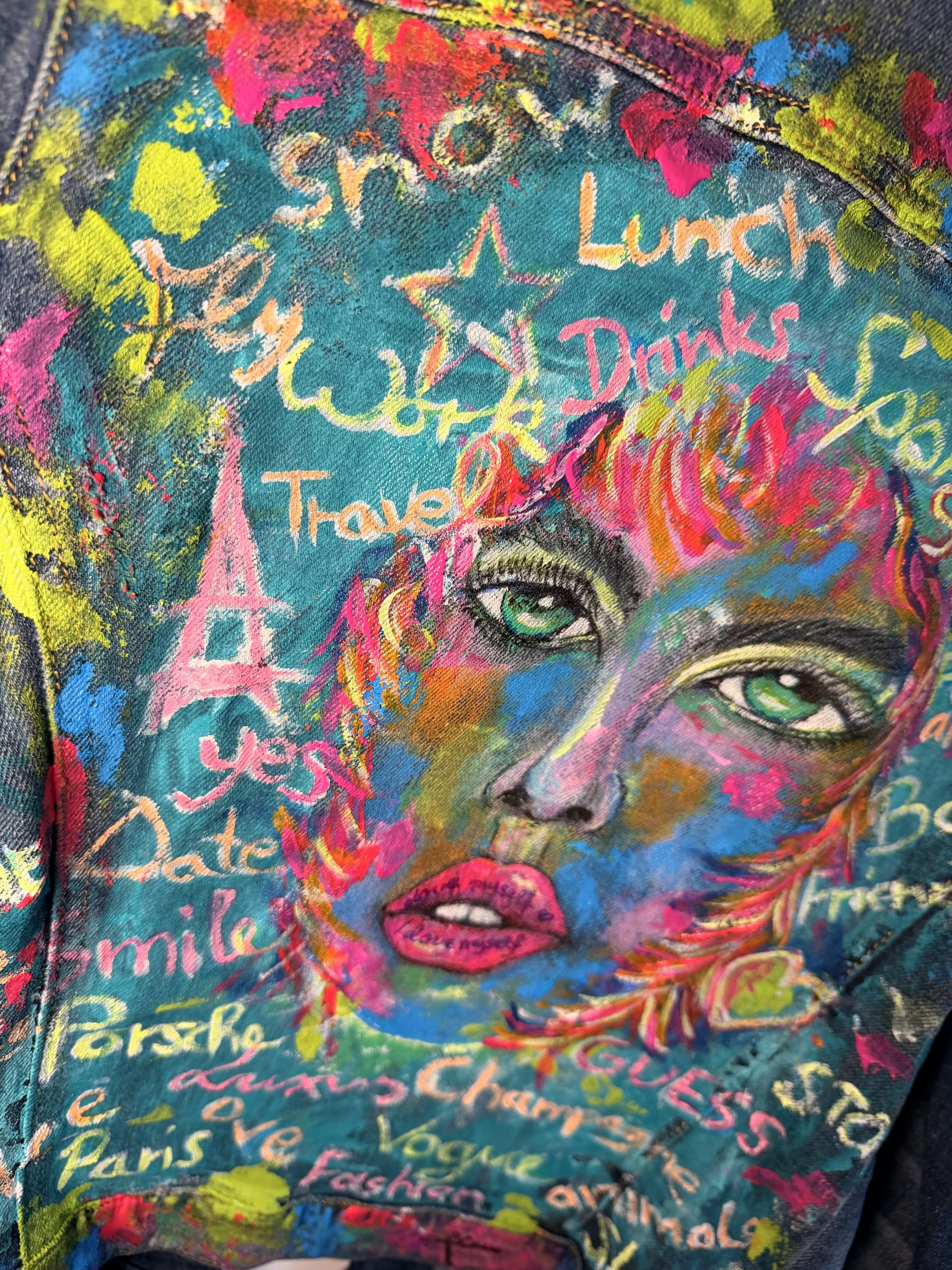 Knallige Guess Jeansjacke Woman – Bild 6