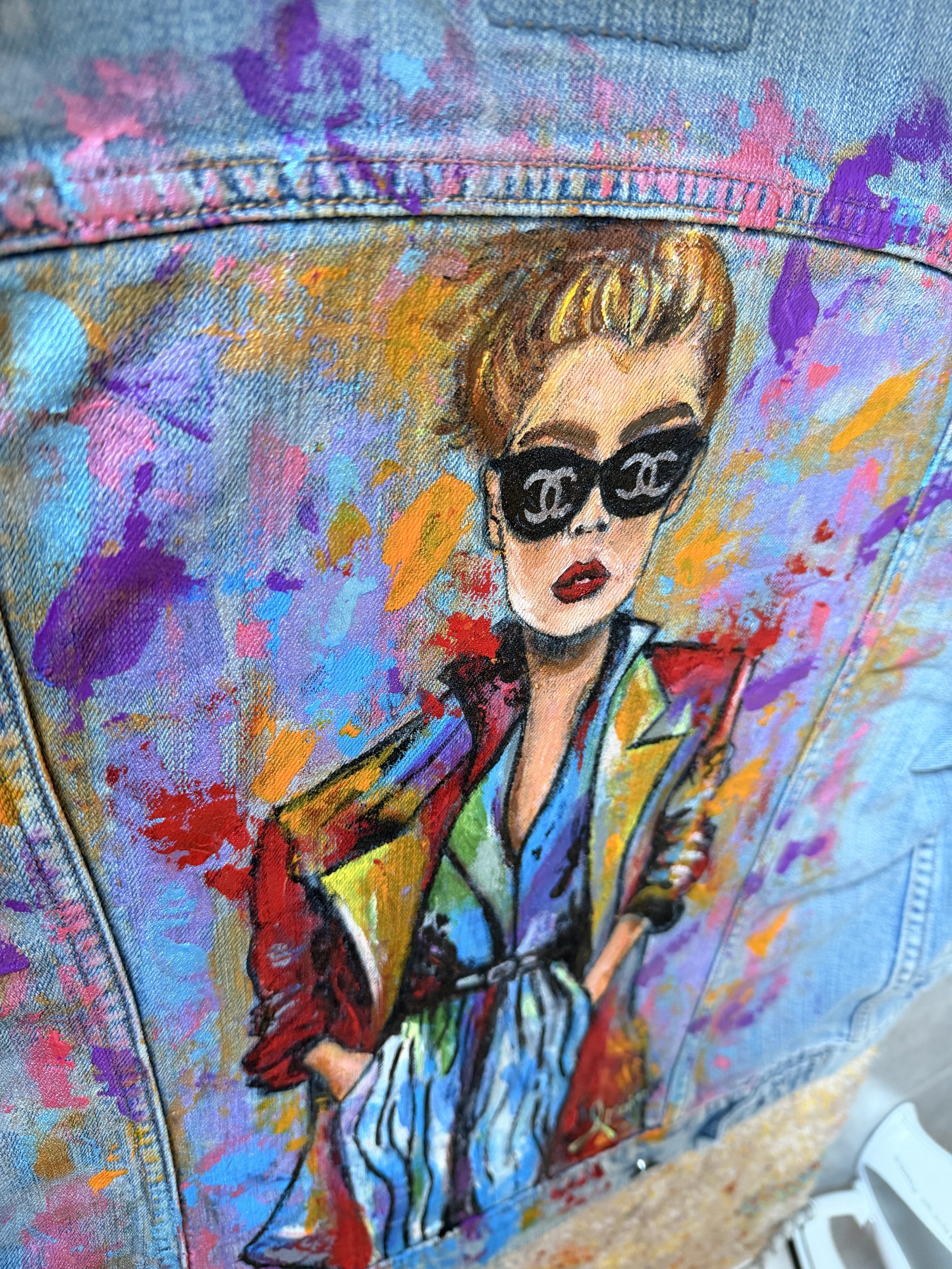 LEVIS helle Jeansjacke Fashion – Bild 6