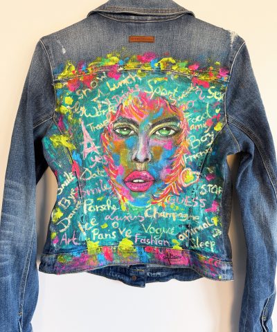 Knallige Guess Jeansjacke Woman