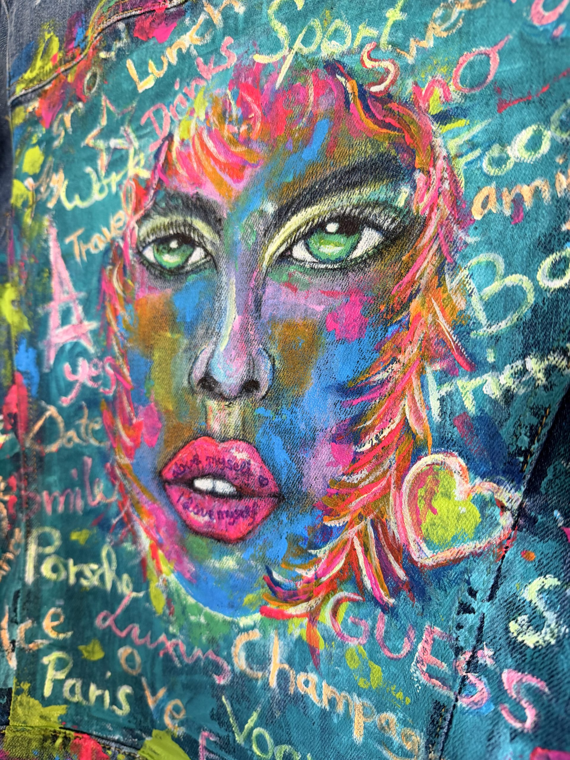 Knallige Guess Jeansjacke Woman – Bild 7