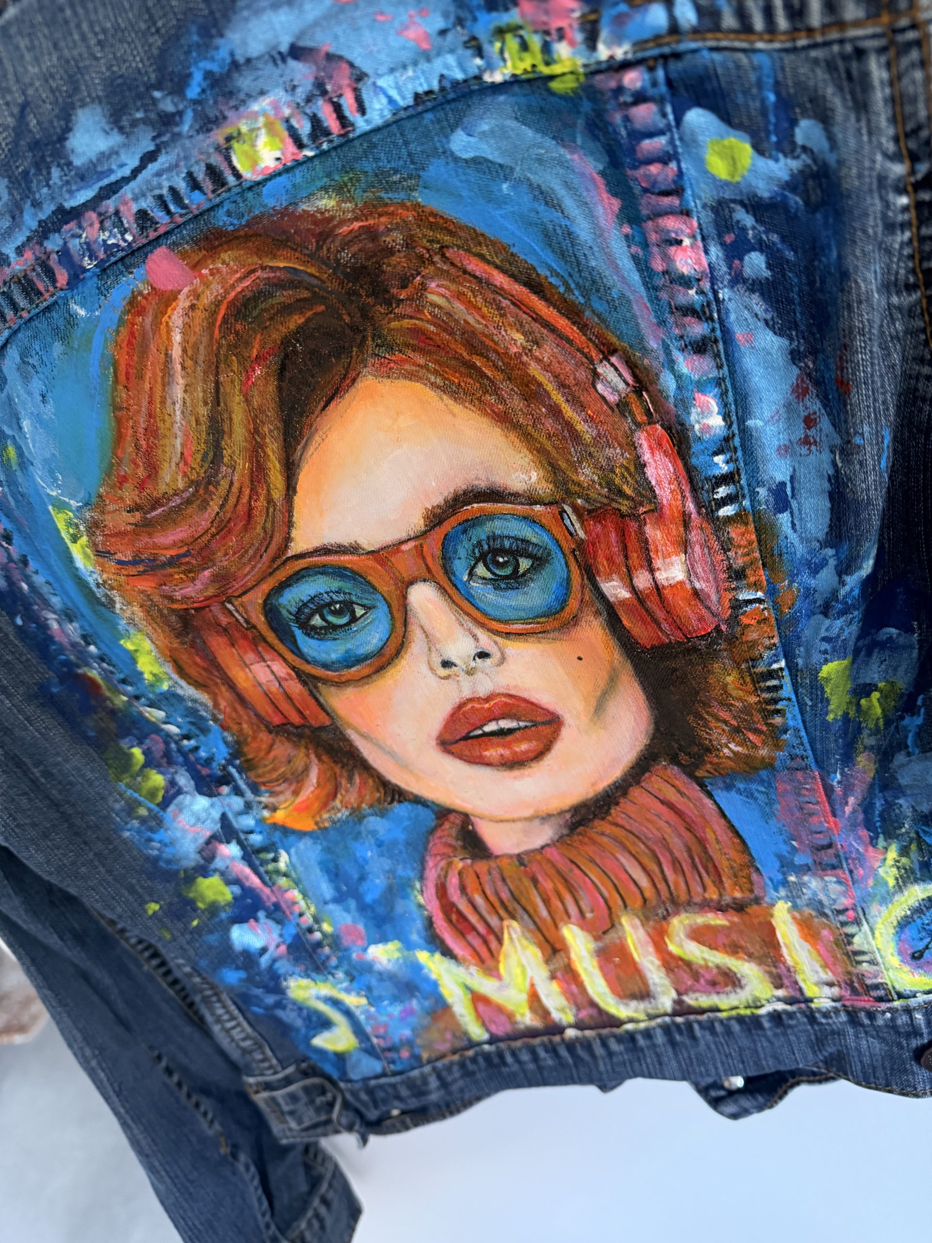 Sportliche Levis Jeansjacke Music – Bild 4