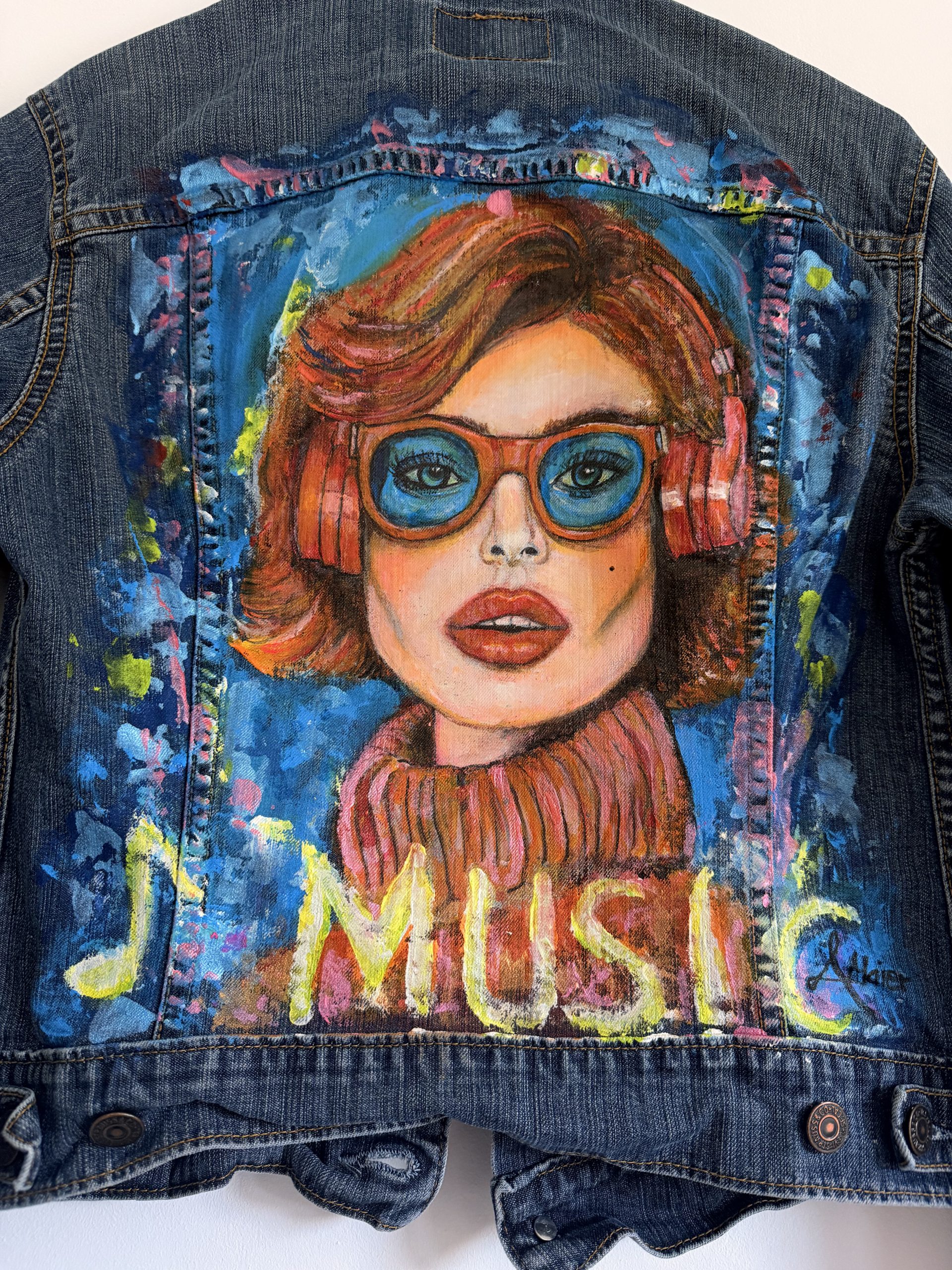 Sportliche Levis Jeansjacke Music – Bild 3