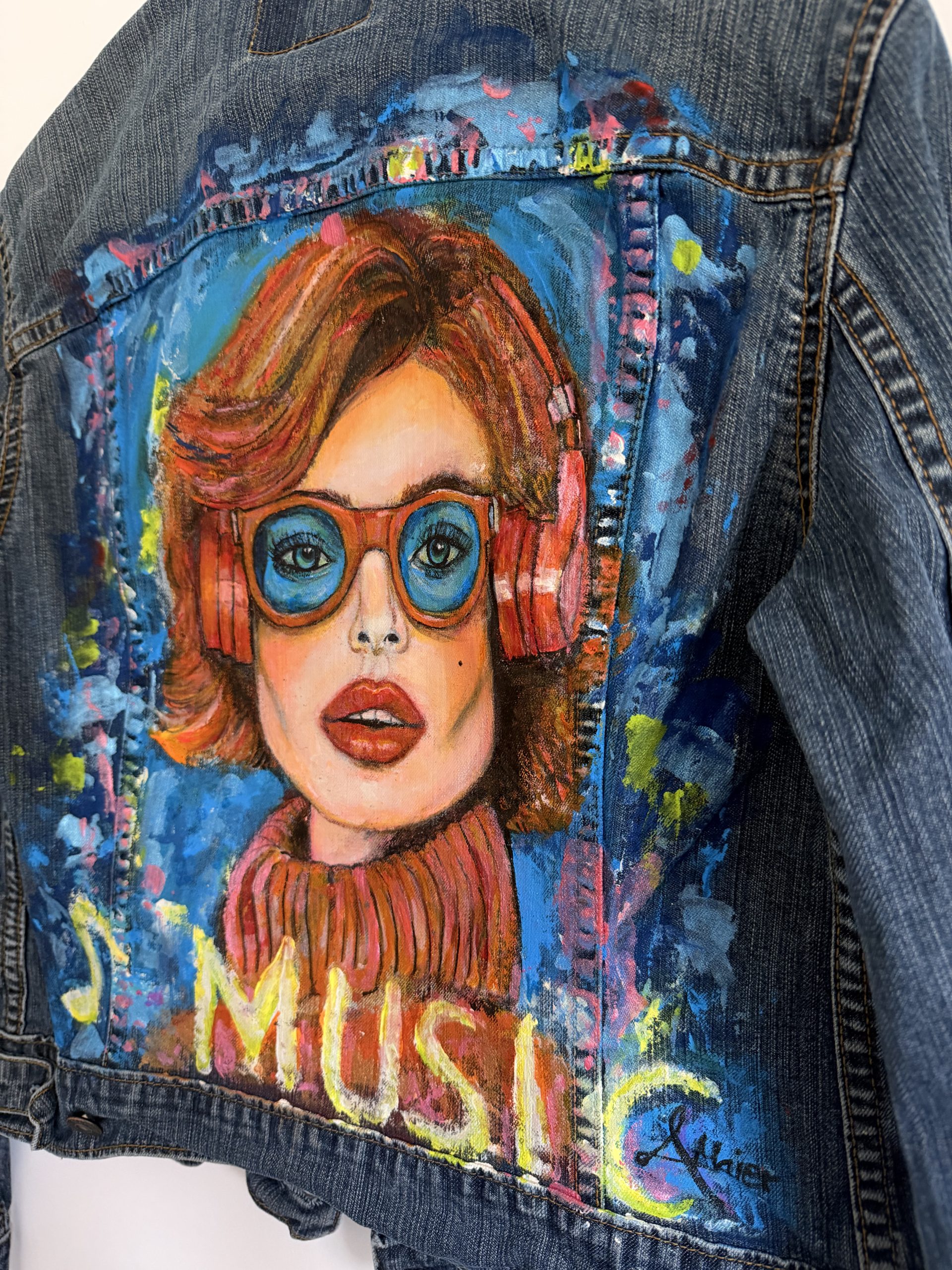 Sportliche Levis Jeansjacke Music – Bild 7