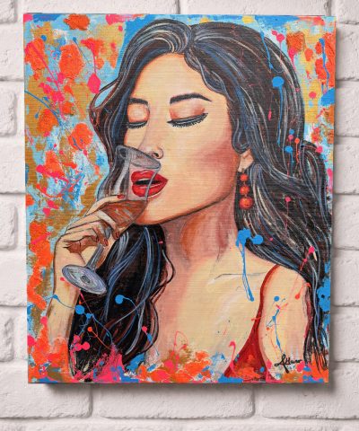 Colorful Nosing Girl