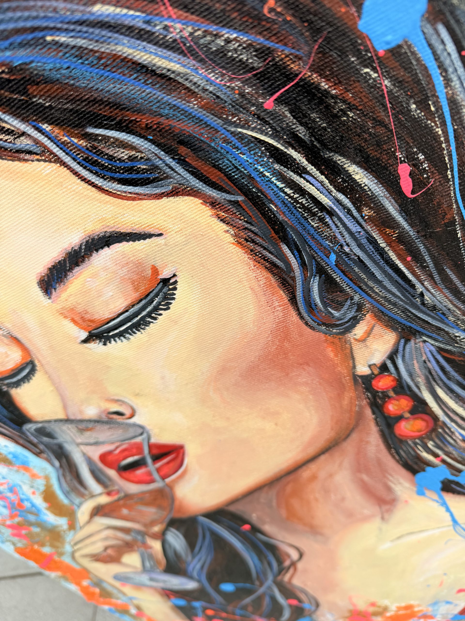 Colorful Nosing Girl – Bild 5